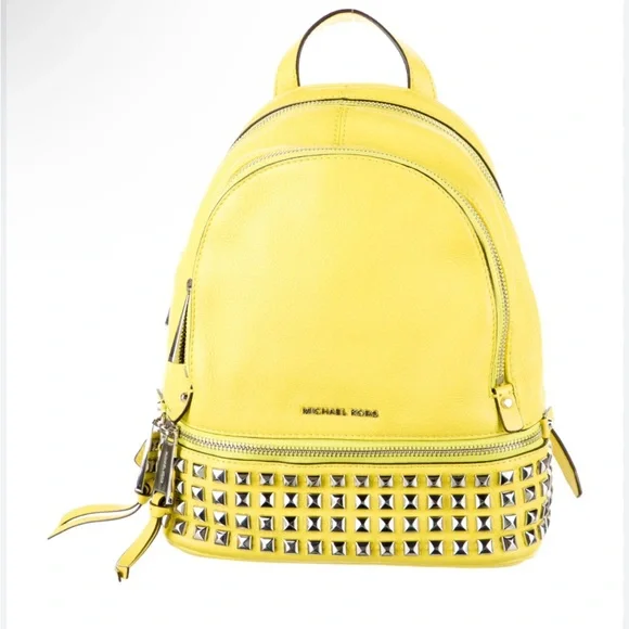 Michael Kors Neon Yellow and White Backpack 91BI35pjLpL._AC_UY350_.jpg main image 4